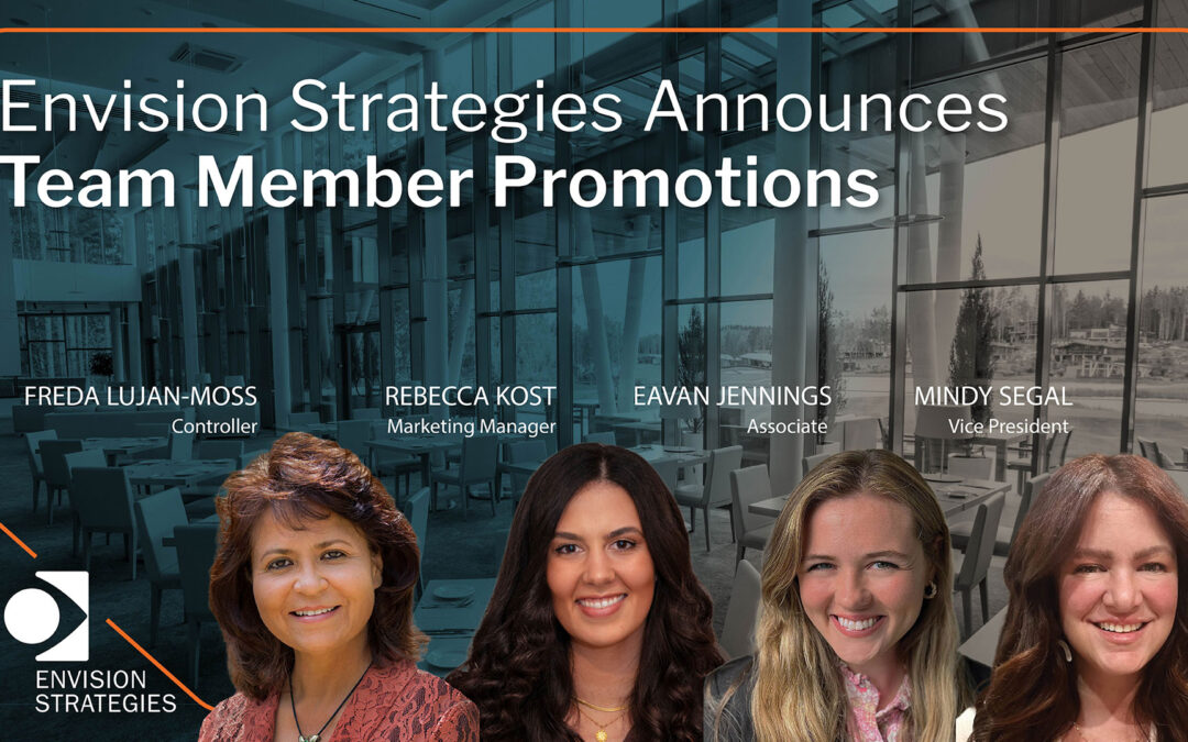 Envision Strategies Announces Team Member Promotions