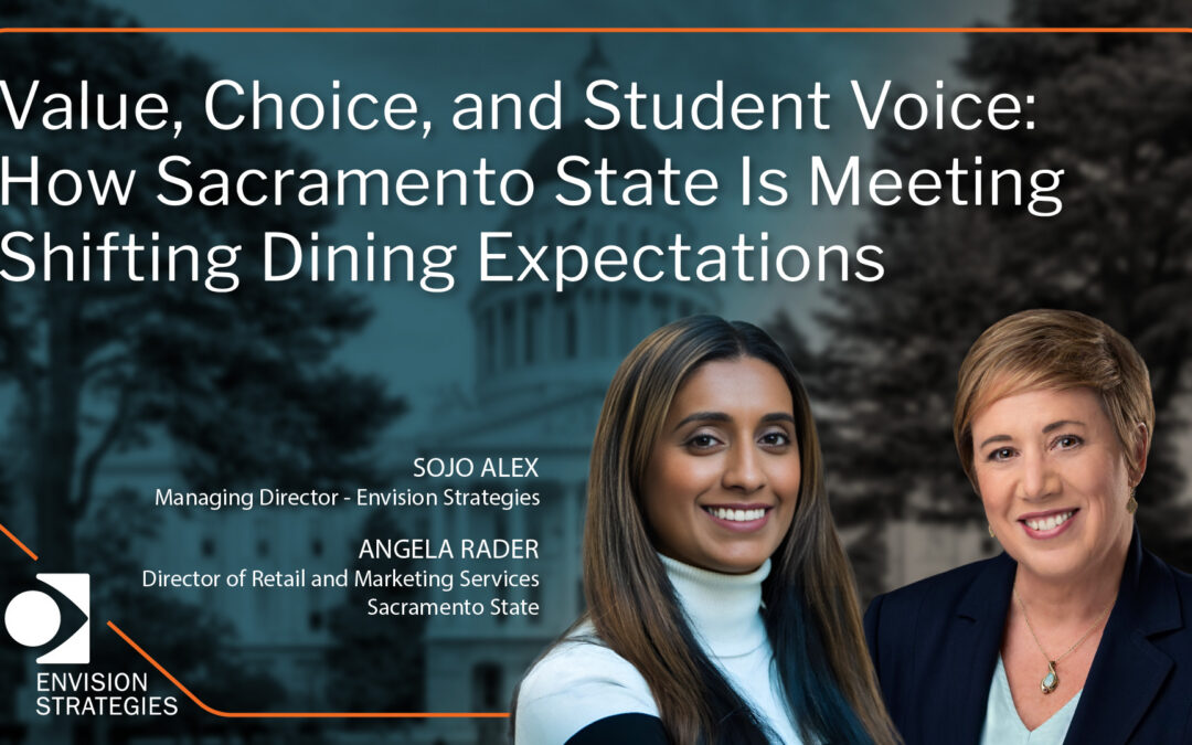 Value, Choice, and Student Voice: How Sacramento State Is Meeting Shifting Dining Expectations